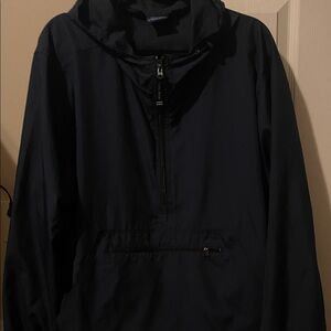 Charles River Apparel Black Windbreaker Jacket